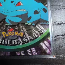 Bulbasaur #01 Topps Black Label Silver Foil Pokemon Card - Image 5