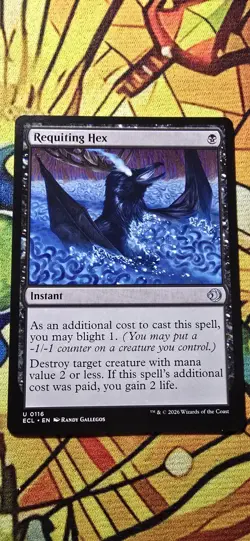 Requiting Hex Lorwyn Eclipsed Regular Instant Uncommon MTG NM - Image 1
