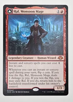 MTG Modern Horizons 3 (MH3) Mythic Ral, Monsoon Mage 247 NM - Image 1