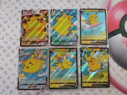 6x Pikachu V & VMAX Bundle Lot – Celebrations Holo Ultra Rare Pokemon Cards NM - Image 1