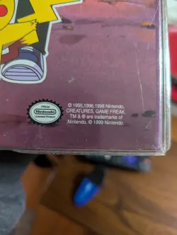 Vintage 1999 Plymouth 3 Ring Card Binder Nintendo Pokemon Pikachu Ash Still Seal 41365040775 - Image 4