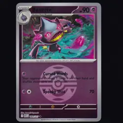 Banette 091/217 ME: Ascended Heroes DUSK BALLL Reverse Holo Pokemon TCG NM - Image 1