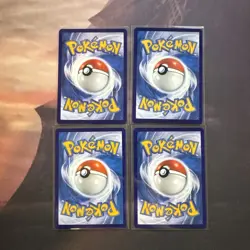 Captain Pikachu (CBB1C) NM 4pc Combo Set Pokemon Chinese Gem Pack 1 - Image 5