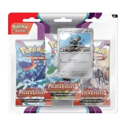 Pokemon TCG Paldea Evolved x9 3Pack Blister Bundle Tinkatink x4 Varoom x5 (27 p) - Image 2
