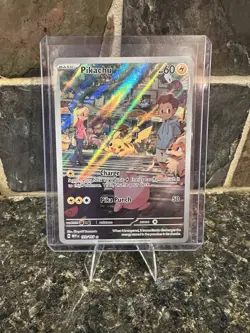 2023 Pokemon TCG: Pikachu 173/165 - SV Scarlet & Violet 151 IR - NM - Image 1