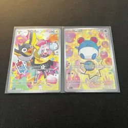 Pokemon TCG Ascended Heroes Full Art Set 217 Iono Wattrel Marill NM - Image 1