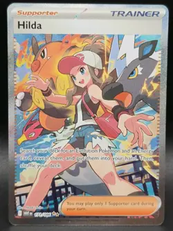 Hilda 171/086 Sv: White Flare Holo Pokemon TCG Near Mint. - Image 1