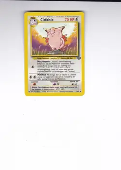 1999 Pokemon - Clefable - 17/64 (POK) - Image 1