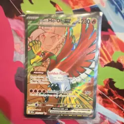 Pokemon Ethan's Ho-Oh ex 209/182 Sv10: Destined Rivals Ultra Rare Holo EX 230 HP - Image 1