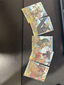 One Piece 2011 BANDAI BERRY MATCH IC LOT Zoro Nico Sanji HOLO VINTAGE CARD PROMO - Image 1