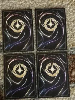 4x Disney Lorcana - Dragon Fire #139 x4 Pull To Sleeve Mint - Image 3