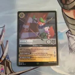 Robin Hood - Captain of Sherwood 177/204 Fabled Foil Legendary Disney Lorcana - Image 1