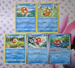 Pokemon Card Magikarp Bundle Burning Shadows Hidden Fates Go 151 Destined Rivals - Image 1