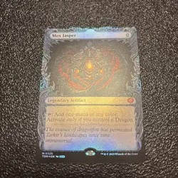 FOIL MOX JASPER (SHOWCASE) Tarkir: Dragonstorm Magic MTG MINT CARD - Image 1