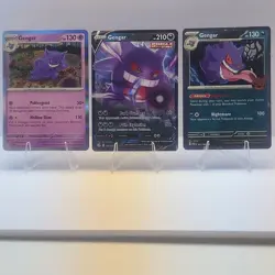 Pokemon TCG Gengar Card Lot 8 Cards Foil Regular Holo Promo English - Image 1