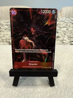 One Piece Card Game OP09-004 Shanks Emperors New World Alt Art Foil Rush 12000 - Image 1
