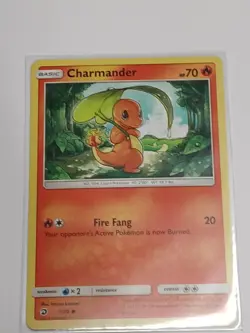 Charmander 1/70 Pokemon Card 2018 Dragon Majesty LP - Image 2