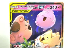 Pokemon card Togepi & Cleffa & Igglybuff GX 143/236 Cosmic Eclipse 2019 English - Image 2