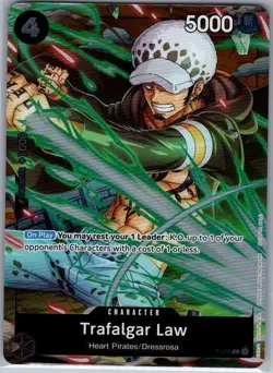 Trafalgar Law (Event Pack Vol. 4) P-038 English One Piece Promo Card - NM - Image 1