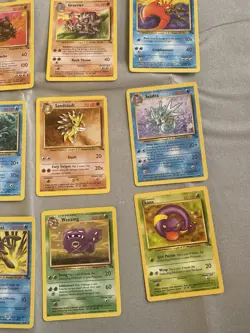 Pokemon Fossil complete uncommon/ common set of cards - Image 5