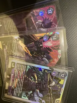 Digimon CCG Beelzmon All Art Secret Rare and Two Different Sr Cards 27 Cards - Image 1