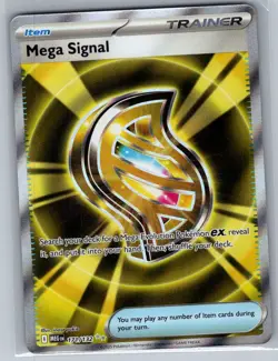Mega Signal 171/132 ME01: Mega Evolution - Pokemon Card - NM - Image 1