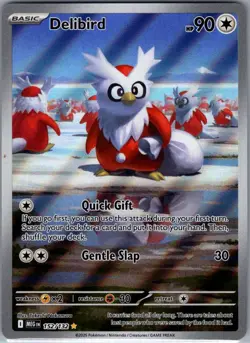 Delibird 152/132 ME01: Mega Evolution - Pokemon Card - NM - Image 1