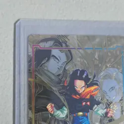 Bandai Android 17 & 18 Energy Marker E01-09 Holo Dragon Ball Super Card Game - Image 2