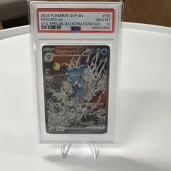 2024 POKEMON SVP EN-SV BLACK STAR PROMO #131 KINGDRA EX PSA 10 - Image 1