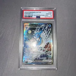 2024 POKEMON SVP EN-SV BLACK STAR PROMO #131 KINGDRA EX PSA 10 #434 - Image 1
