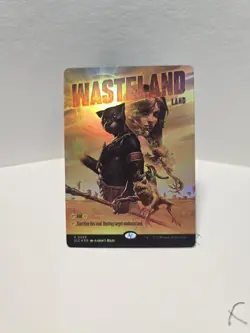 Wasteland Secret Lair Foil MTG NM - Image 1
