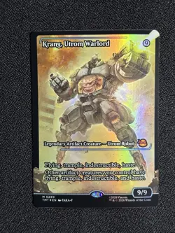 Krang, Utrom Warlord (Showcase) Teenage Mutant Ninja Turtles Foil - Image 1