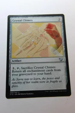 MTG Crystal Chimes x1- -Commander 2015-Lightly Played - Image 1