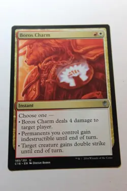 MTG Boros Charm x1- -Commander 2016-Lightly Played - Image 1