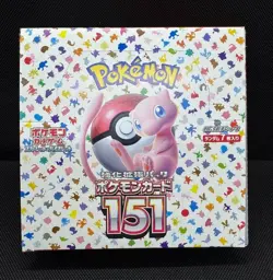 Pokemon Card 151 Booster Box sv2a Japanese Scarlet & Violet Japanese no shrink - Image 1