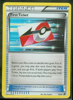 Pokemon FIRST TICKET 19/20 Dragon Vault HOLO - MINT - Image 1