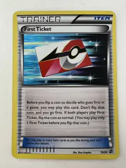 Pokemon TCG Dragon Vault First Ticket Holo 19/20 - Image 1