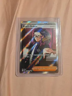 Pokemon Tcg Boss’s Orders | Corbeau #256/217 | Full Art Trainer | NM - Image 1