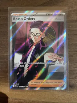 Boss's Orders 256/217 Full Art Ascended Heroes Pokemon English Near Mint TCG NM - Image 1