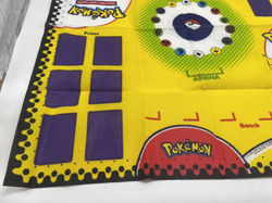 Vintage Pokemon 1999 Wizards of the Coast Cloth 2 Player Cloth Play-Mat 26”x 28” - Image 5