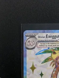 Alolan Exeggutor EX 225 Surging Sparks Holo Ultra Rare Full Art - Pokemon TCG - Image 2