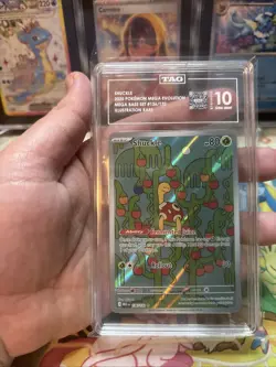 Pokemon Shuckle Mega base 136/132 Illustration Rare TAG 10 Gem Mint - Image 1