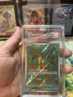 Pokemon Shuckle Mega base 136/132 Illustration Rare TAG 10 Gem Mint - Image 3