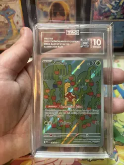 Pokemon Shuckle Mega base 136/132 Illustration Rare TAG 10 Gem Mint - Image 4