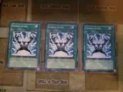 YUGIOH 3X GEMINI SPARK COMMON SOVR-EN055 1ST/UNLIMITED ED NM - Image 1