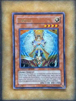 Yugioh Honest TWED-EN001 Ultra Rare Limited Edition NM - Image 1