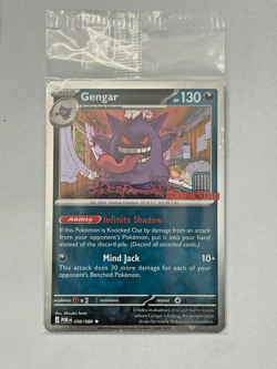 Gengar GameStop Stamped Promo Pokemon 2026 SEALED Holo 050/088 NEW - Image 2