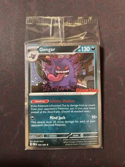 Gengar GameStop Stamped Promo Pokemon 2026 SEALED Holo 050/088 NEW - Image 4