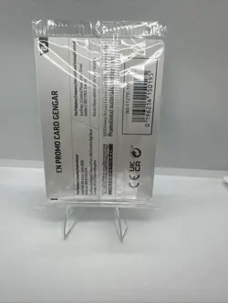 Pokemon Gengar GameStop Exclusive Stamped Promo Sealed Very Centered With Swirl - Image 2