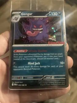 Pokemon TCG Gengar GameStop Stamped Promo - Image 1